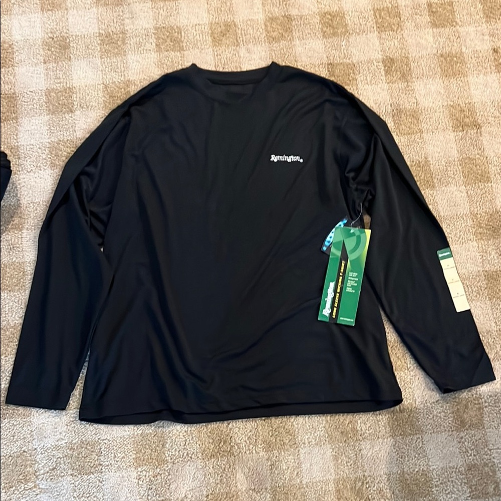 Remington Black Polyester Shirt